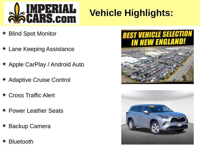 Certified 2024 Toyota Highlander LE AWD/4WD image 3