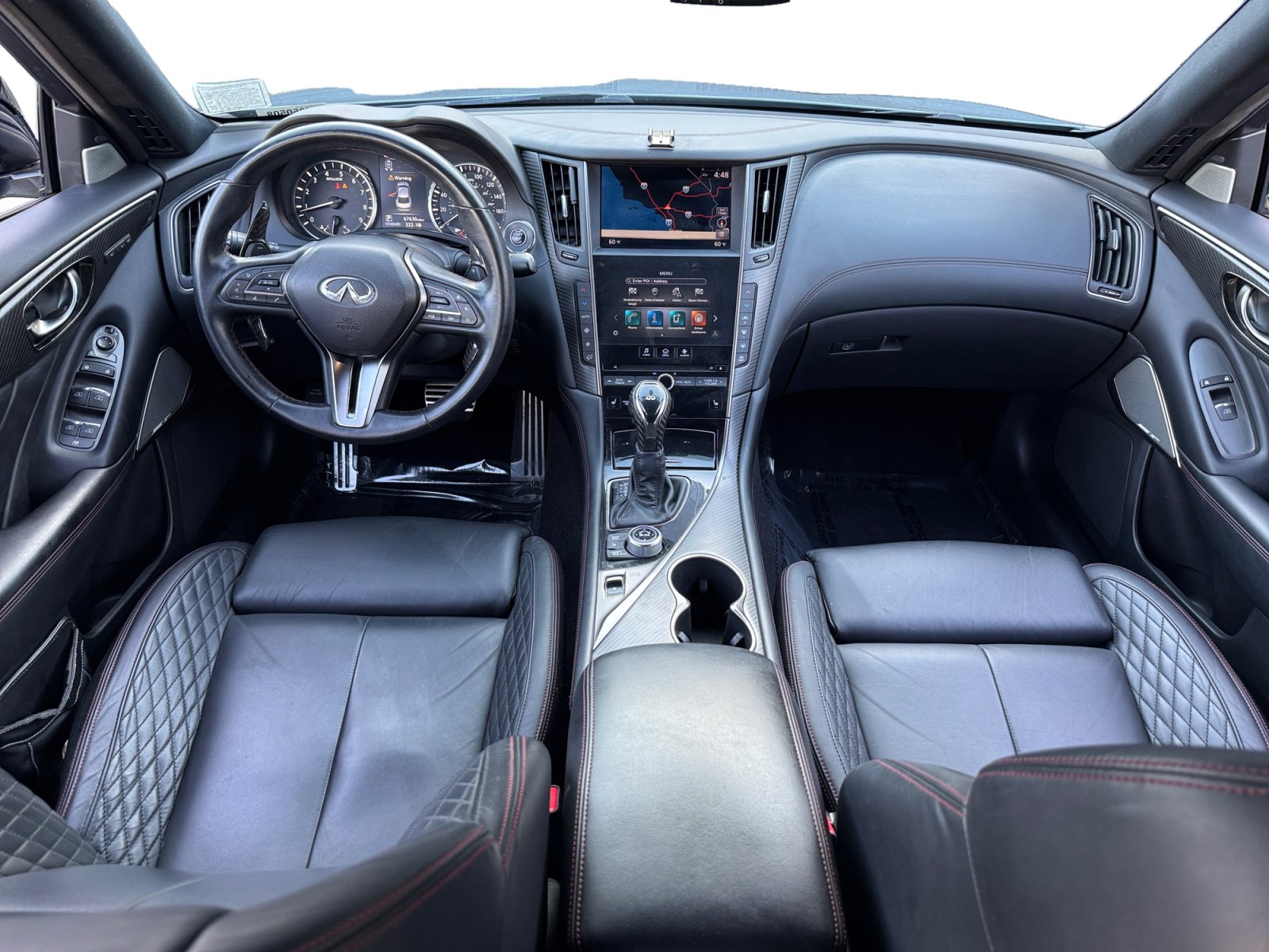 Used 2021 INFINITI Q50 Red Sport 400 image 10