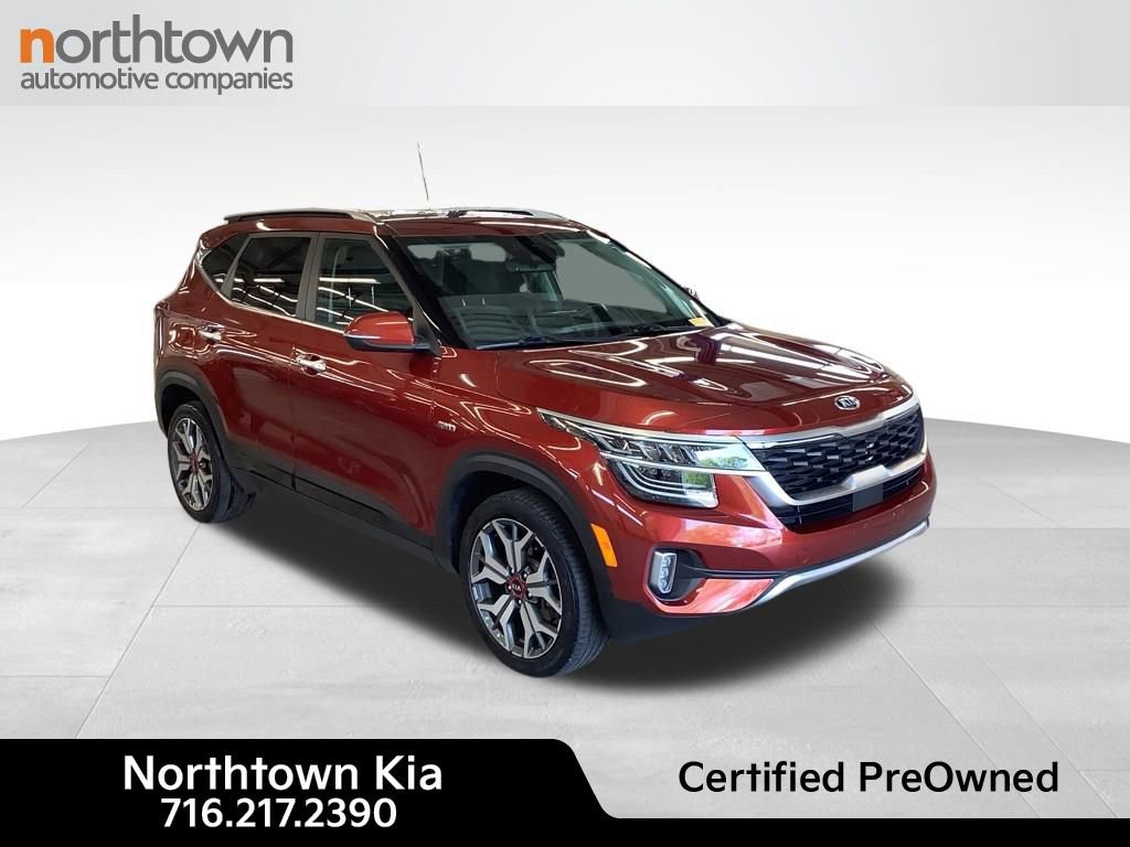 Certified 2021 Kia Seltos SX AWD/4WD image 3