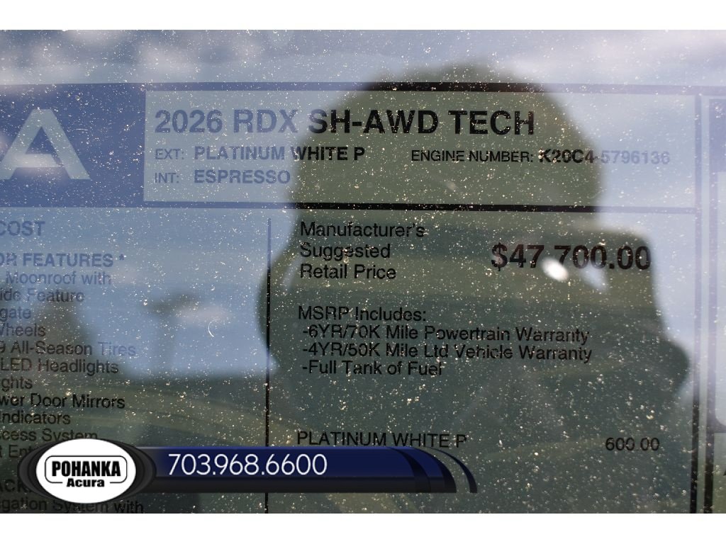 New 2026 Acura RDX w/ Technology Package AWD/4WD image 38