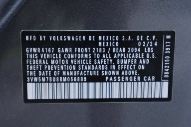 Certified 2024 Volkswagen Jetta S FWD image 26