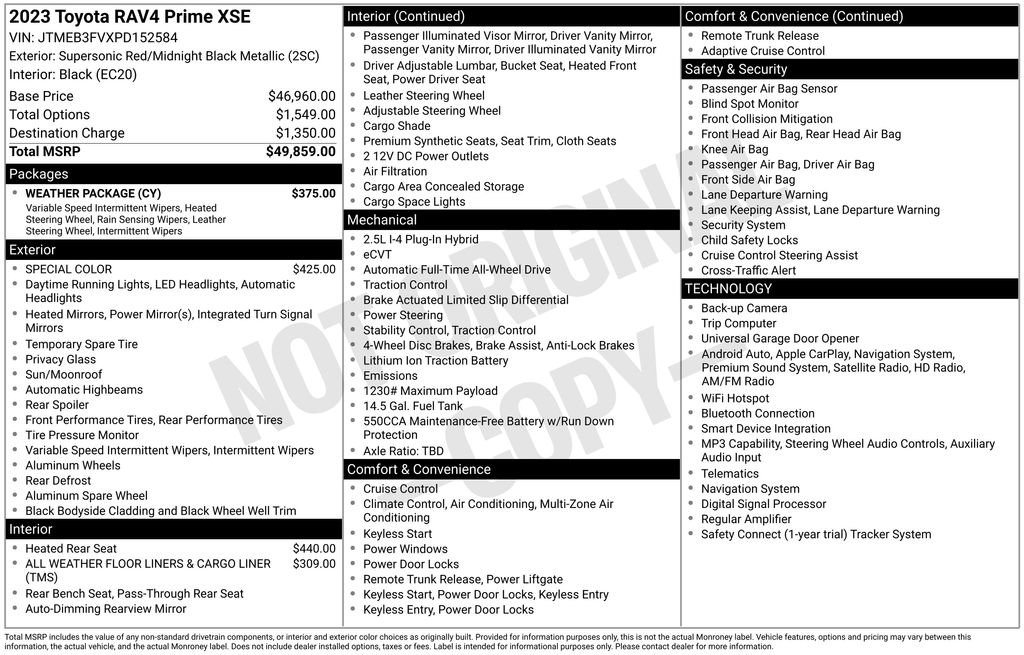 Certified 2023 Toyota RAV4 XSE w/ Weather Package AWD/4WD image 33
