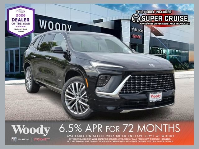 New 2026 Buick Enclave Avenir w/ Super Cruise Package