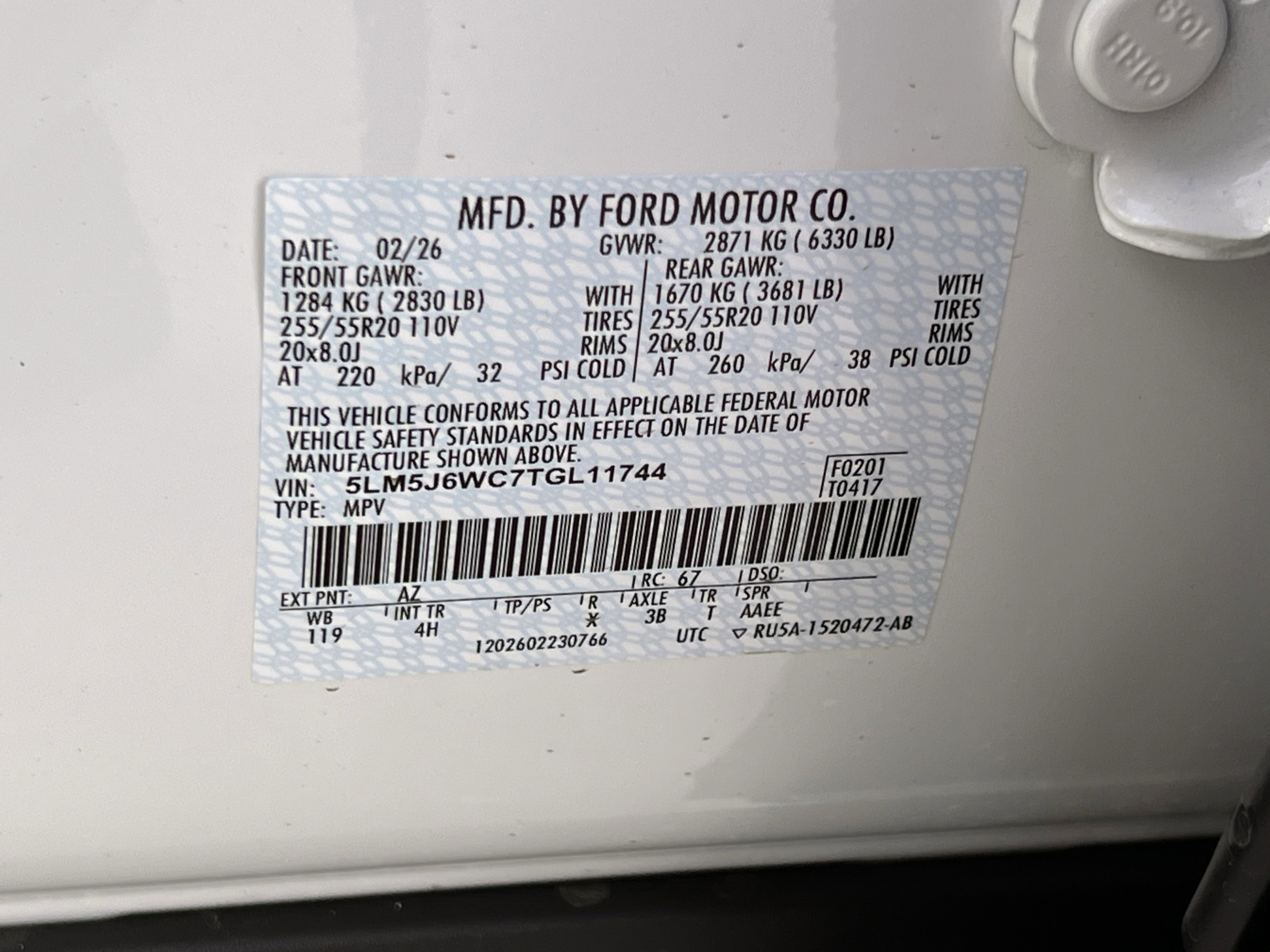 Used 2026 Lincoln Aviator 2WD image 27