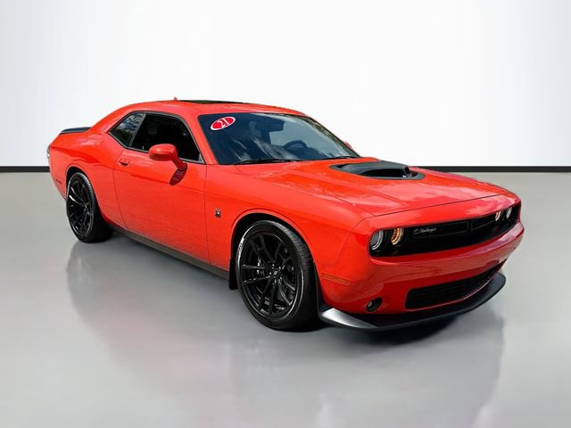 Used 2021 Dodge Challenger R/T Scat Pack w/ Shaker Package RWD image 3