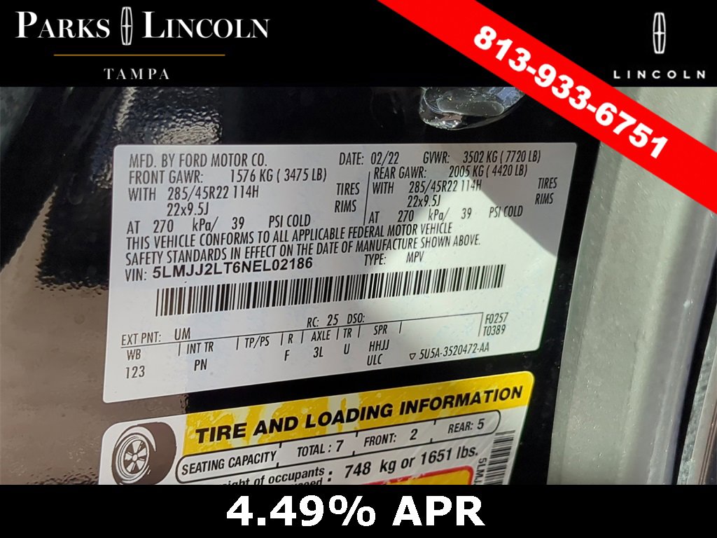 Certified 2022 Lincoln Navigator Reserve image 36