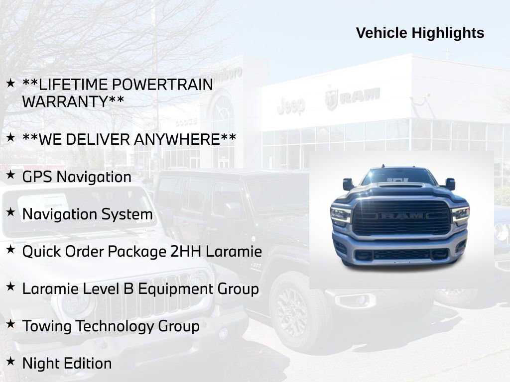 Used 2024 RAM 2500 Laramie w/ Night Edition image 5