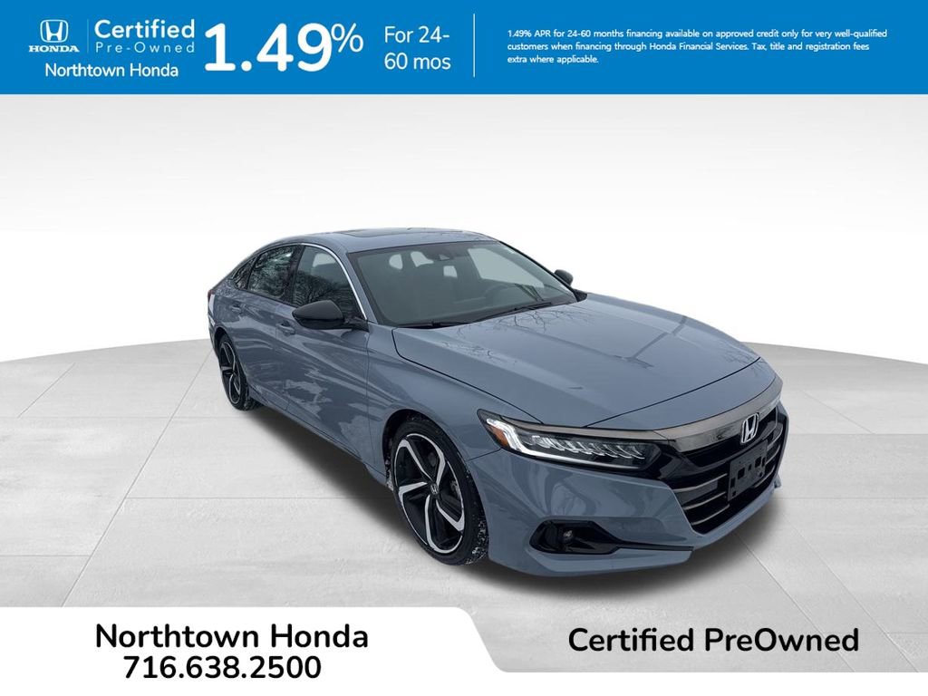 Certified 2022 Honda Accord Sport