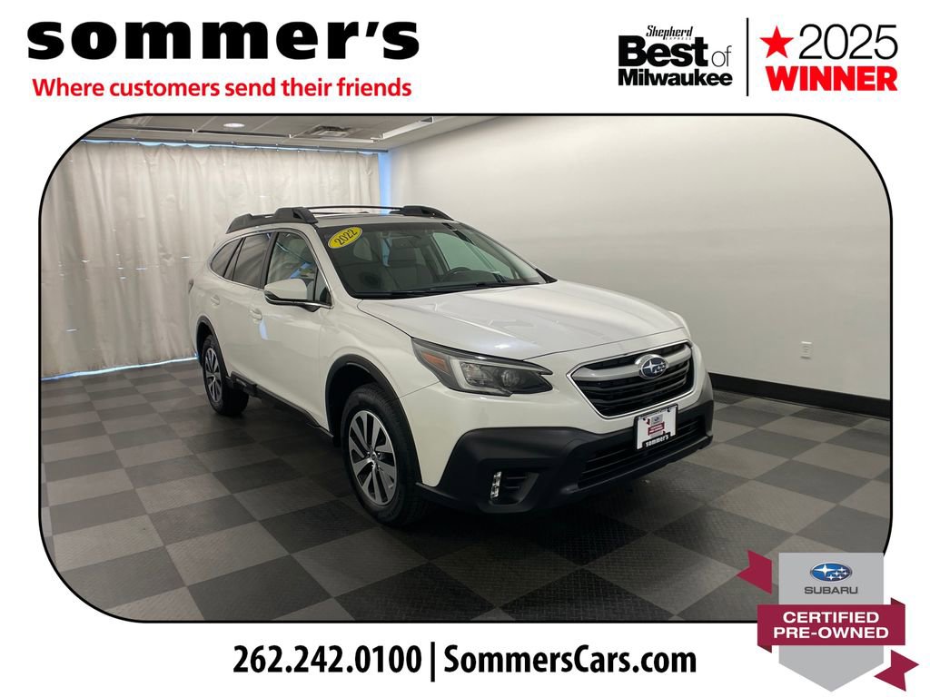 Certified 2022 Subaru Outback Premium w/ Popular Package #1 AWD/4WD image 1