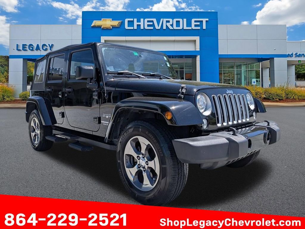 Used 2017 Jeep Wrangler Unlimited Sahara w/ Max Tow Package image 1