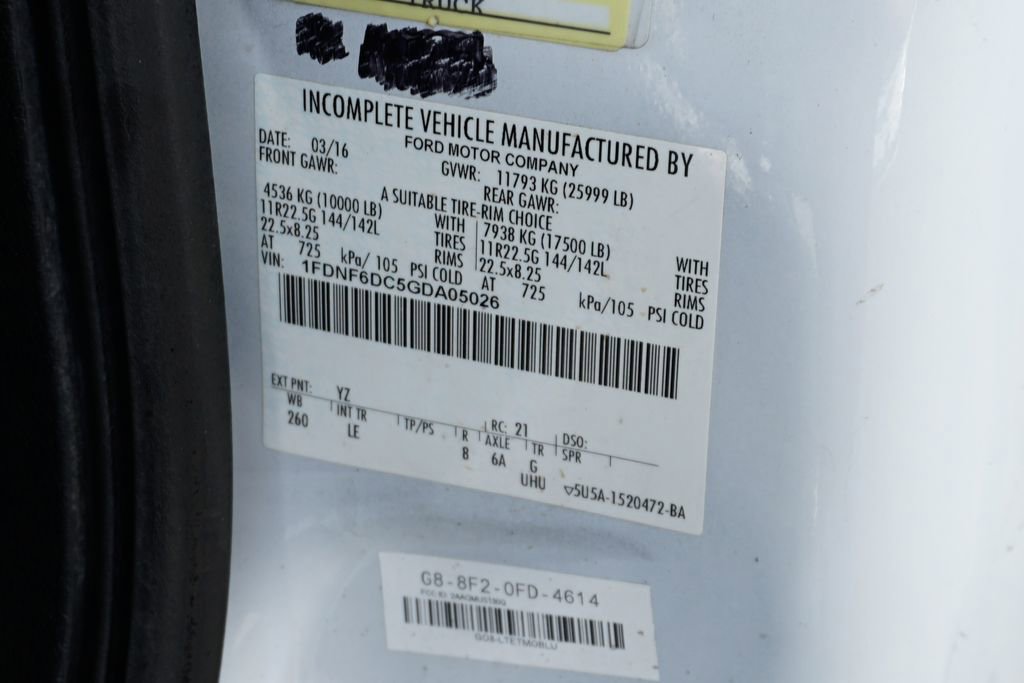 Used 2016 Ford F650 2WD Regular Cab Super Duty image 40