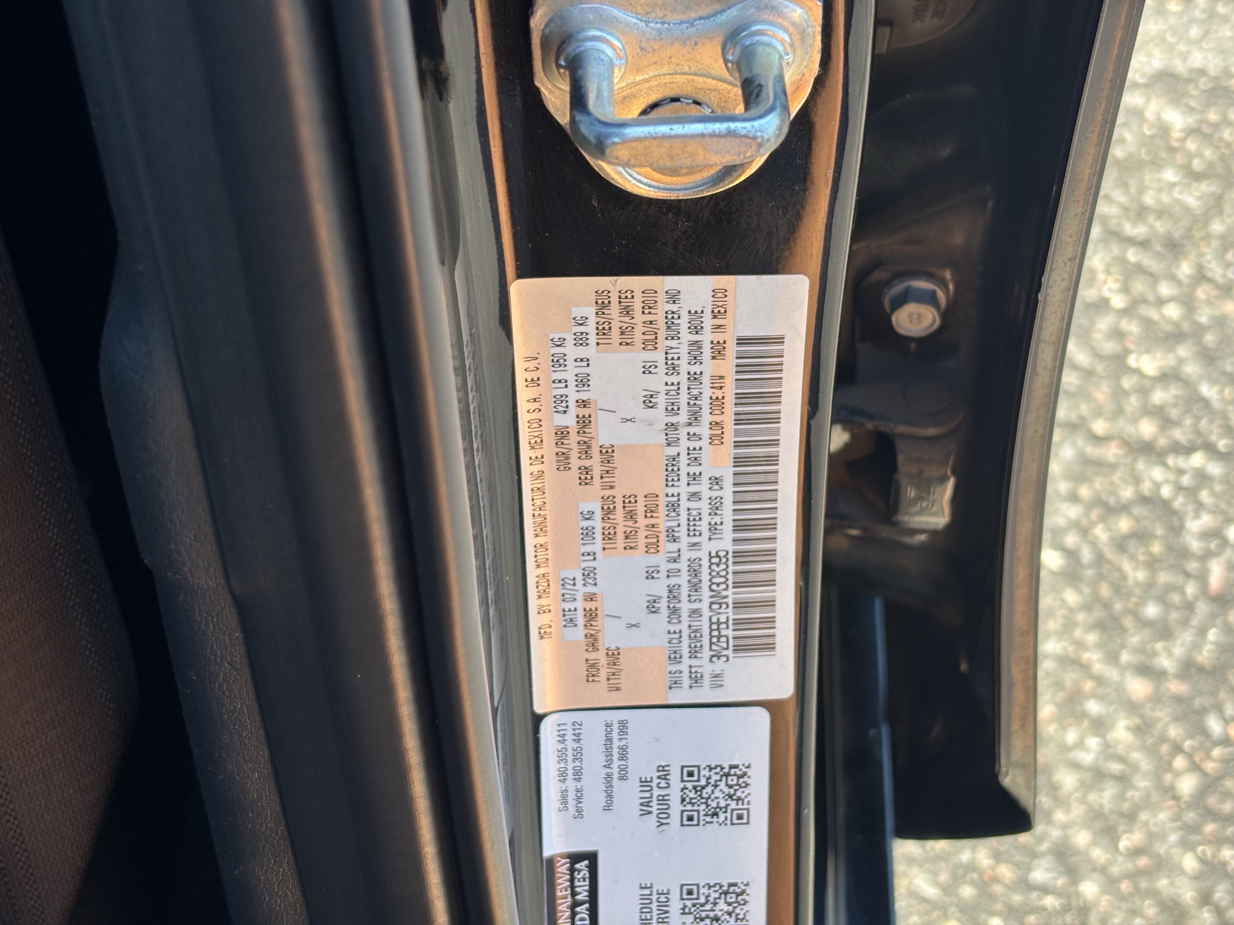 Used 2022 MAZDA MAZDA3 s AWD/4WD image 31