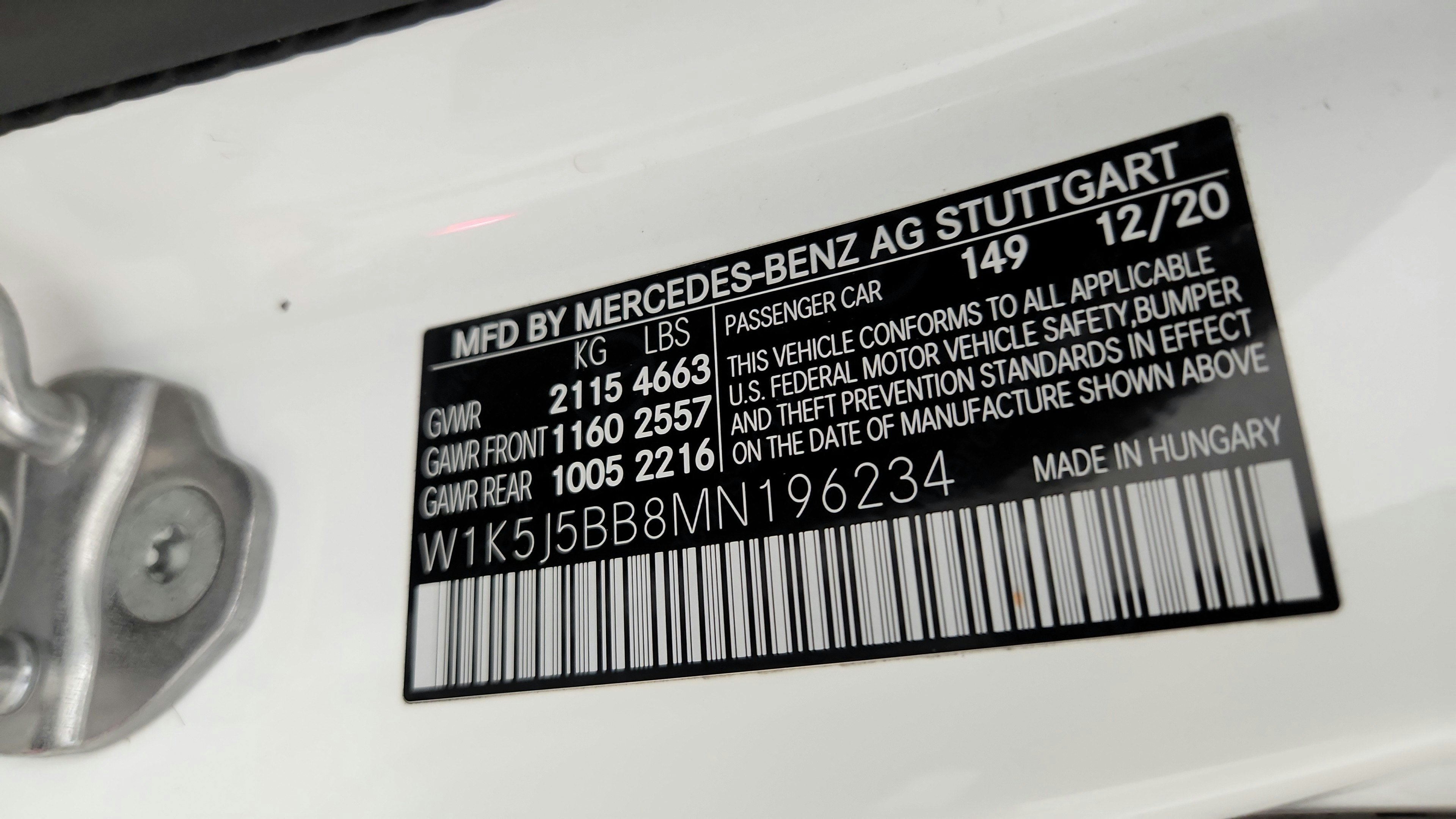 Used 2021 Mercedes-Benz CLA 35 AMG 4MATIC image 21