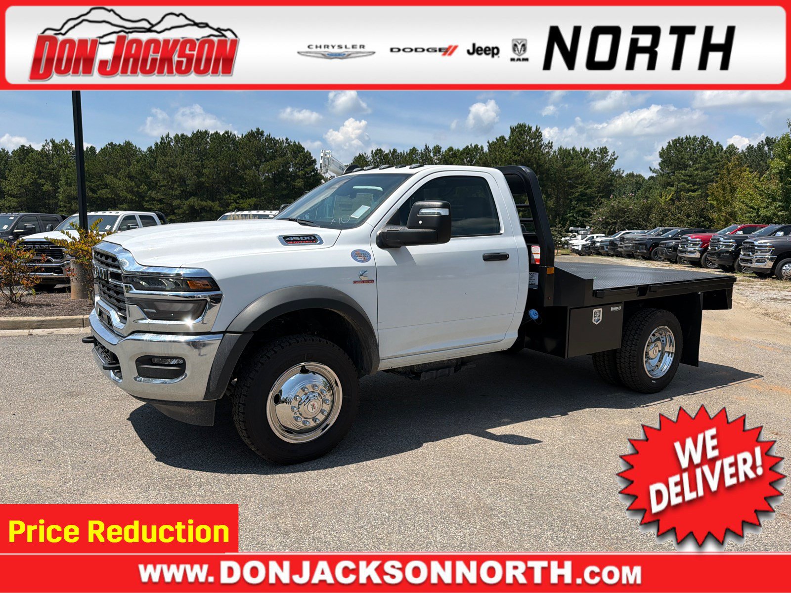 New 2026 RAM 4500 Tradesman w/ Chrome Appearance Group