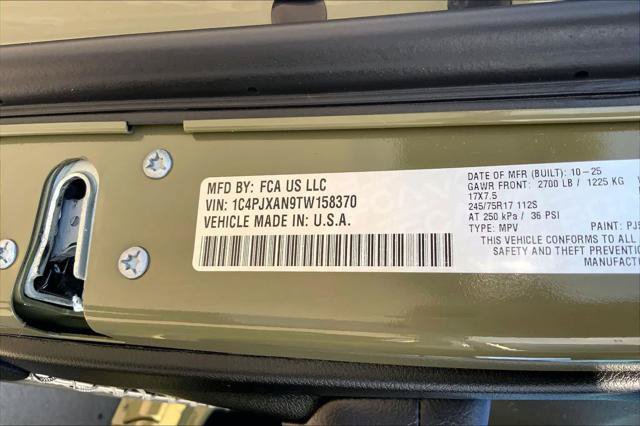 Certified 2026 Jeep Wrangler Sport AWD/4WD image 30