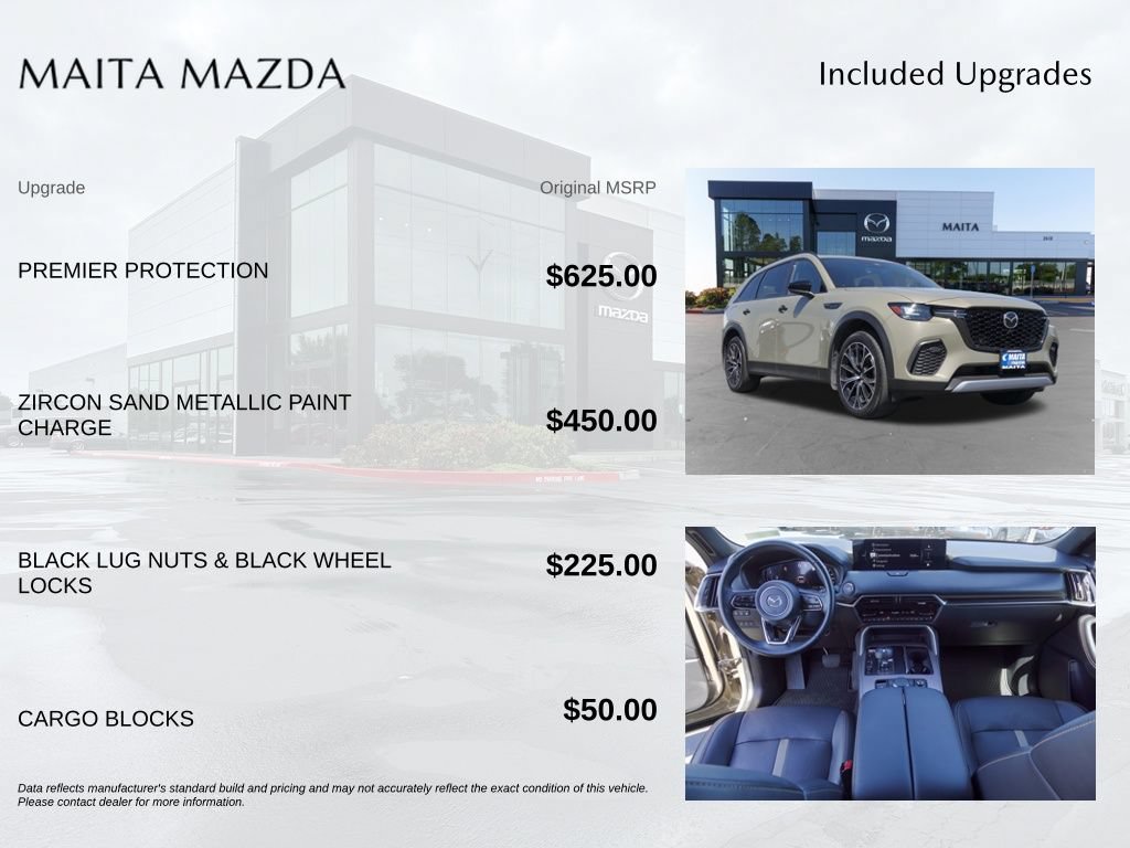 Certified 2025 MAZDA CX-70 Plug-In Hybrid w/ Premium Plus AWD/4WD image 7