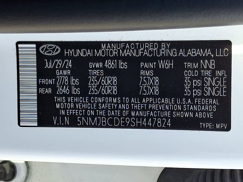 Used 2025 Hyundai Tucson SEL AWD/4WD image 28