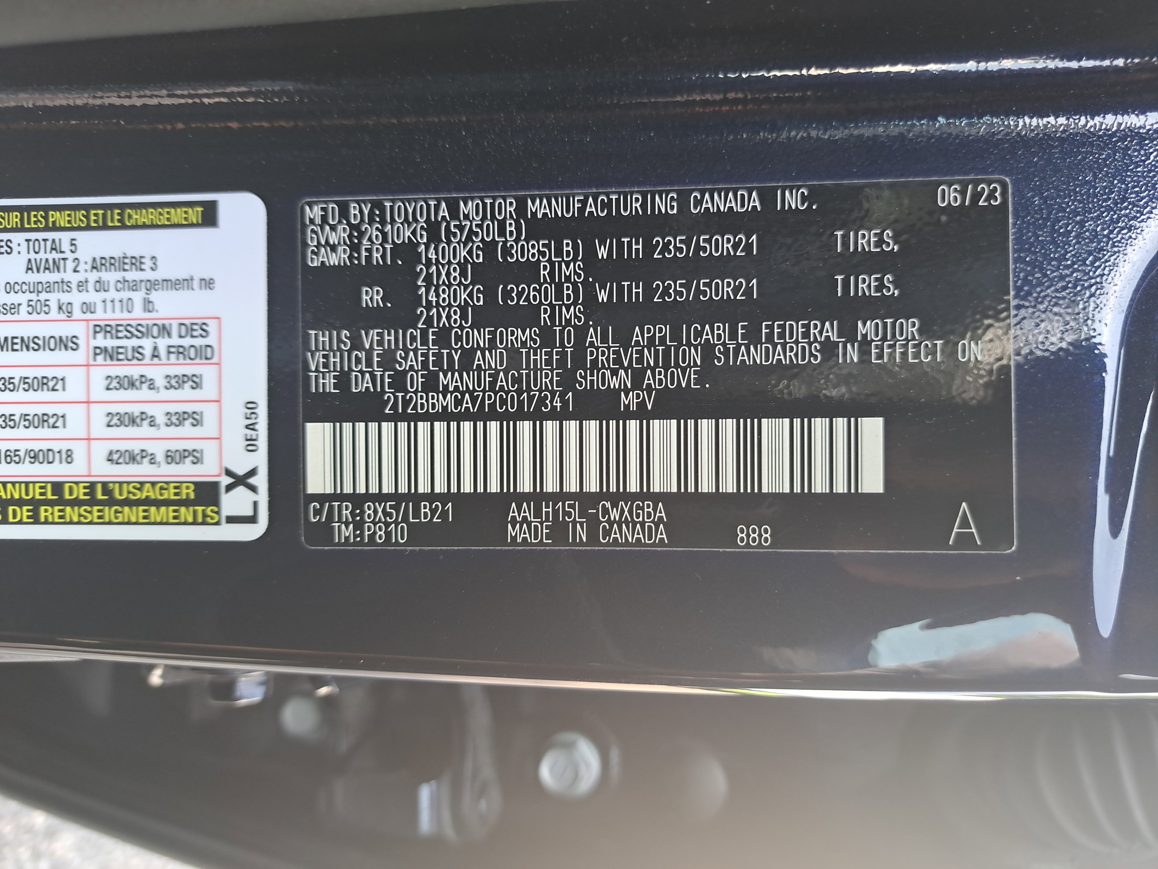 Used 2023 Lexus RX 350 w/ Cold Area Package AWD/4WD image 37