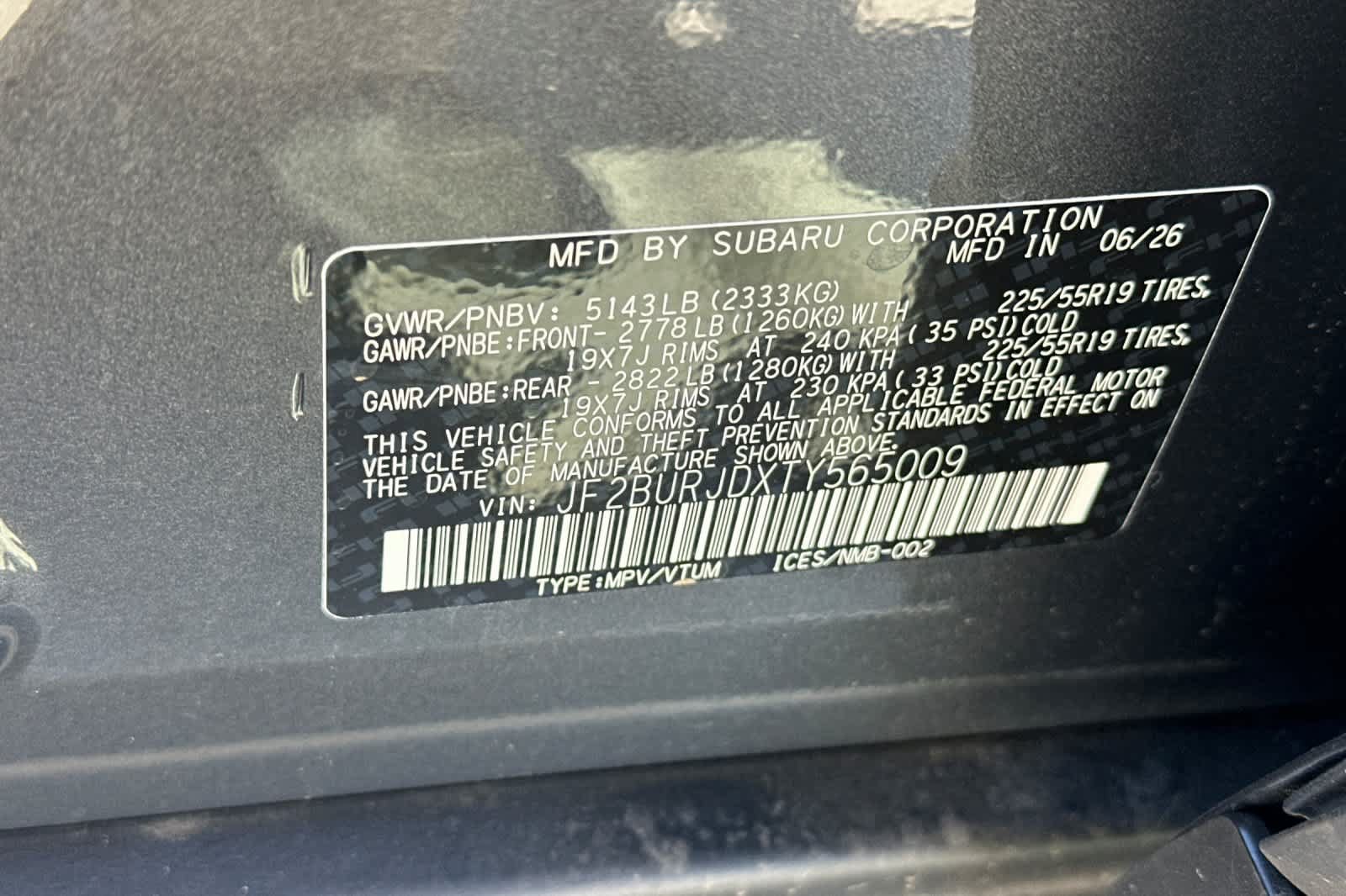 New 2026 Subaru Outback Touring XT AWD/4WD image 35