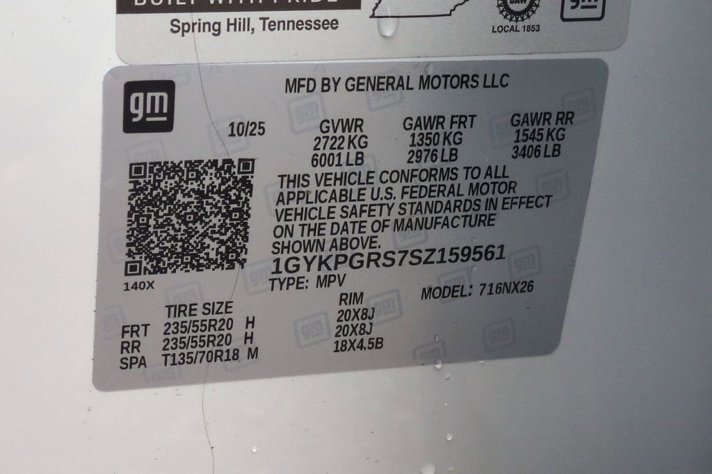 New 2025 Cadillac XT6 Sport AWD/4WD image 16