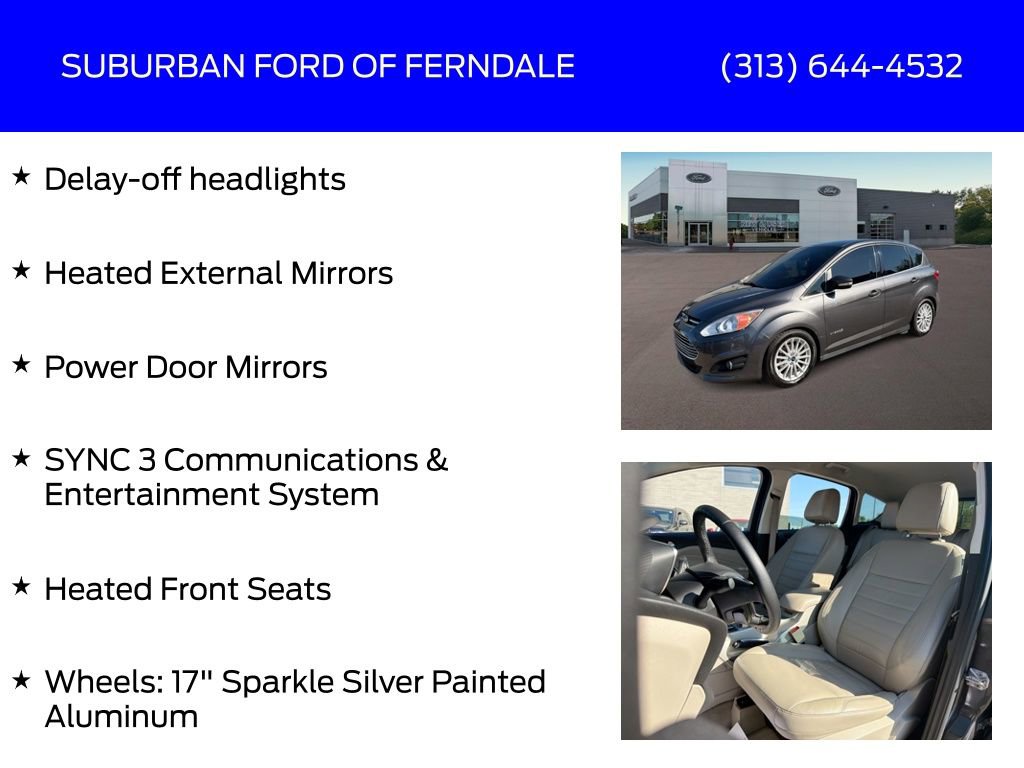 Used 2016 Ford C-MAX SEL w/ Equipment Group 302A FWD image 17