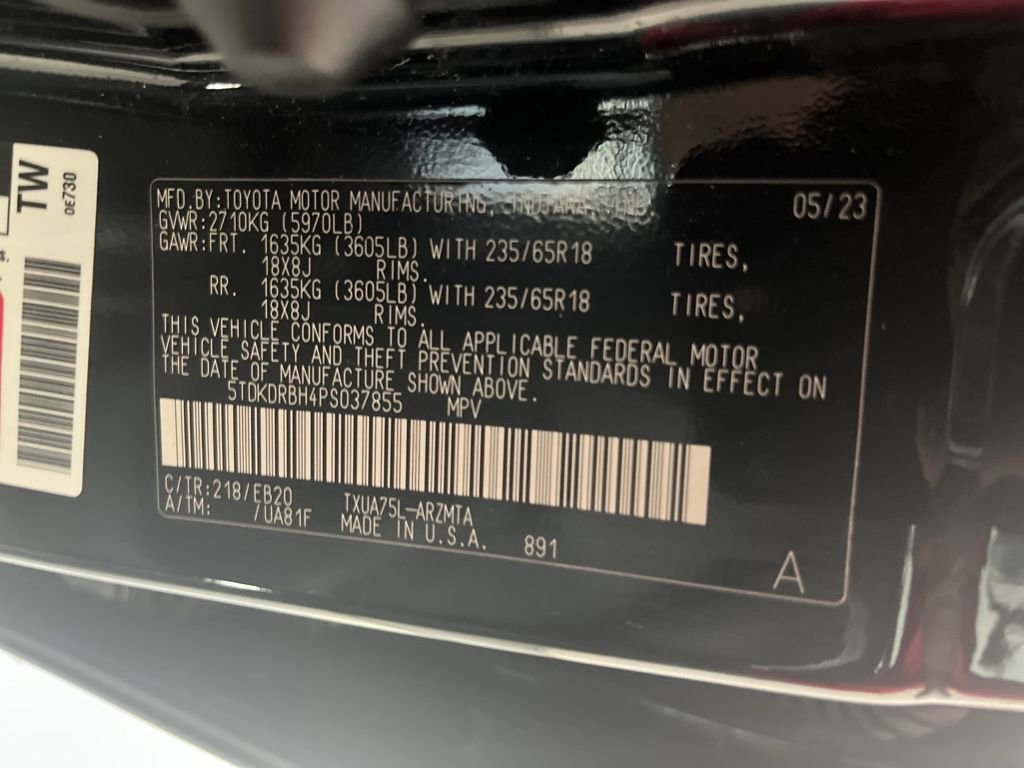 Used 2023 Toyota Highlander XSE image 82