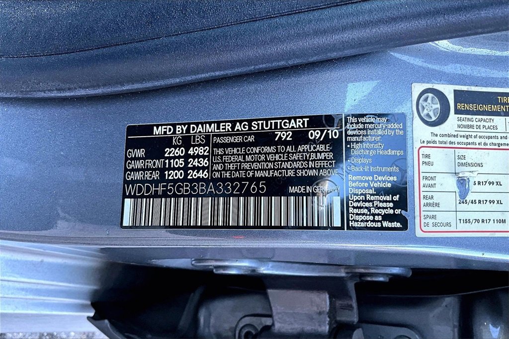 Used 2011 Mercedes-Benz E 350 Sedan image 9