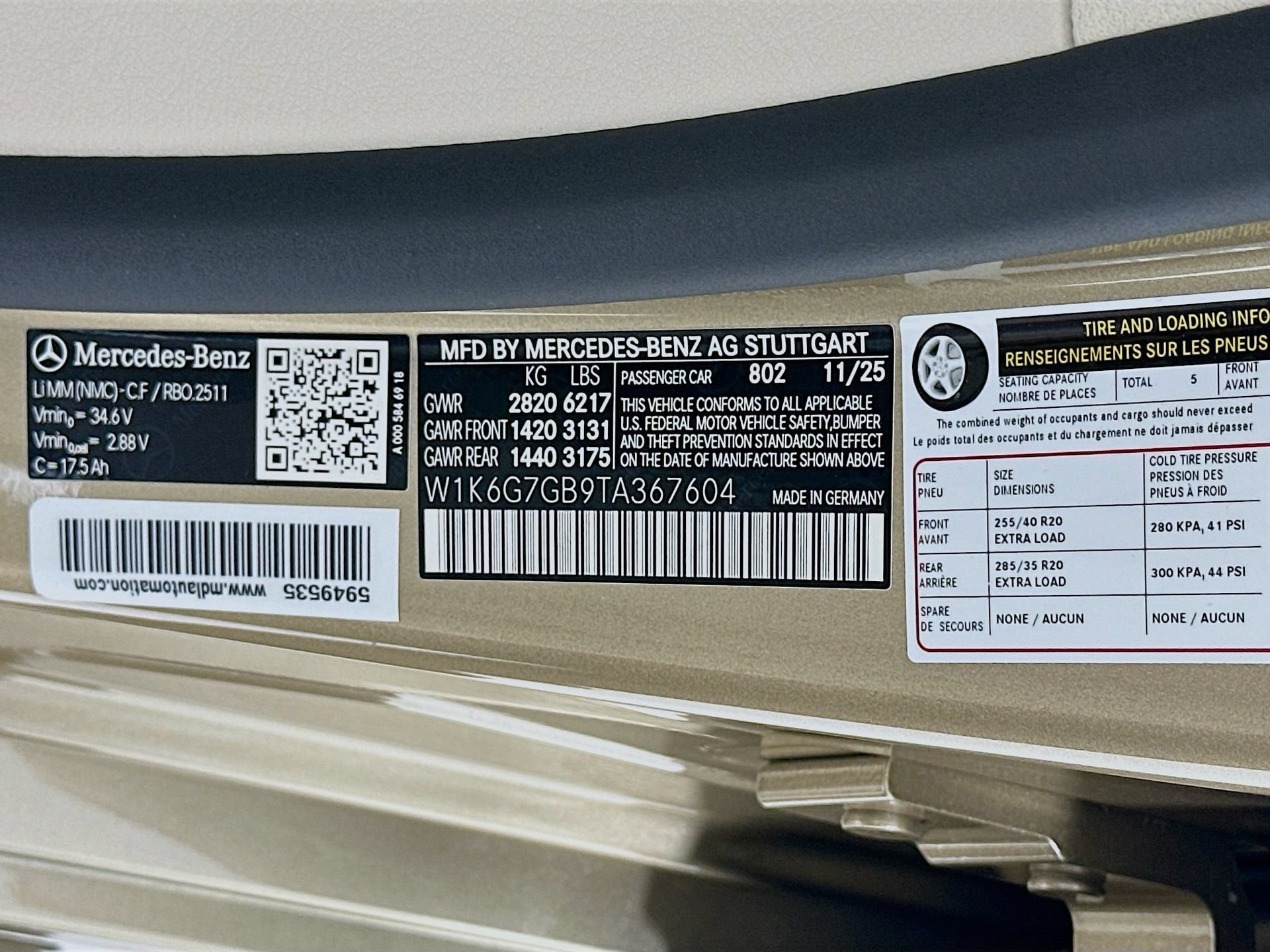 New 2026 Mercedes-Benz S 580 4MATIC Sedan image 35