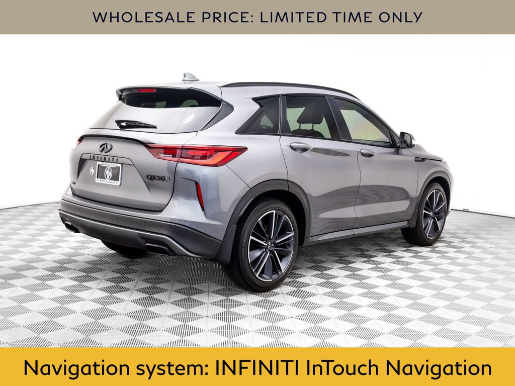 Used 2023 INFINITI QX50 Sport w/ Cargo Package AWD/4WD video 5