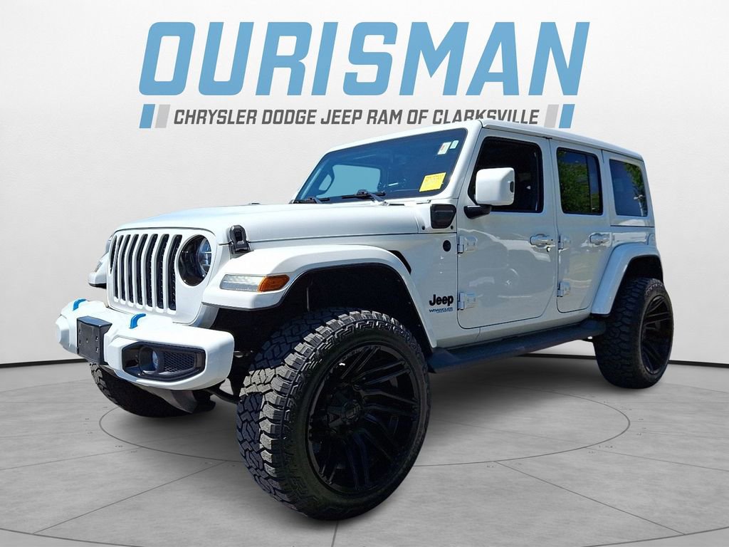 Used 2021 Jeep Wrangler Unlimited Sahara AWD/4WD image 3