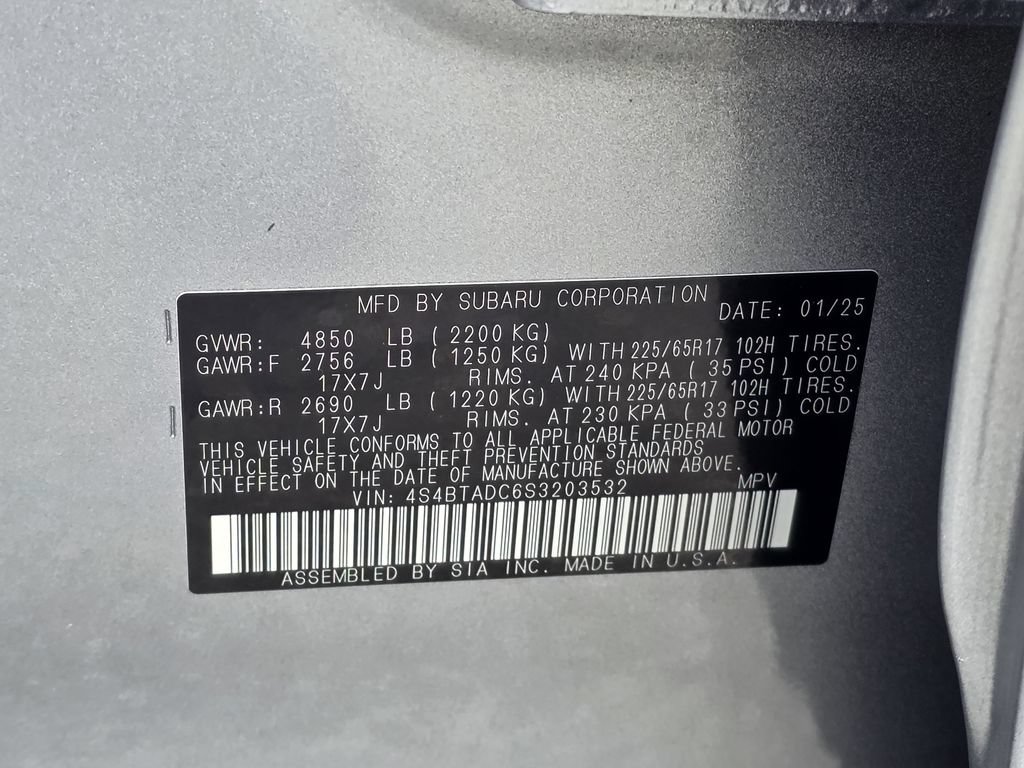 Used 2025 Subaru Outback Premium w/ Popular Package #1A AWD/4WD image 30