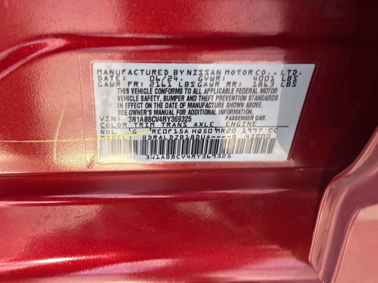 Used 2024 Nissan Sentra SV FWD image 31