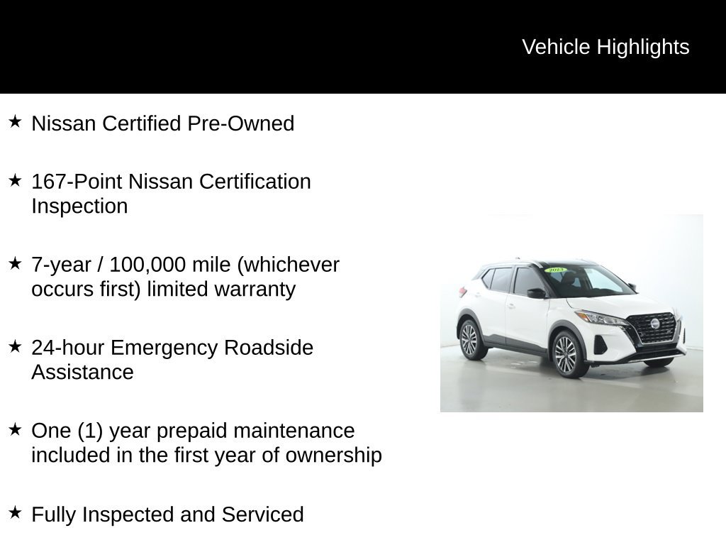 Certified 2023 Nissan Kicks SV FWD image 4