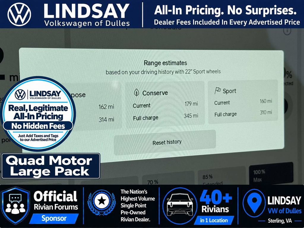 Used 2022 Rivian R1T Launch Edition AWD/4WD image 24