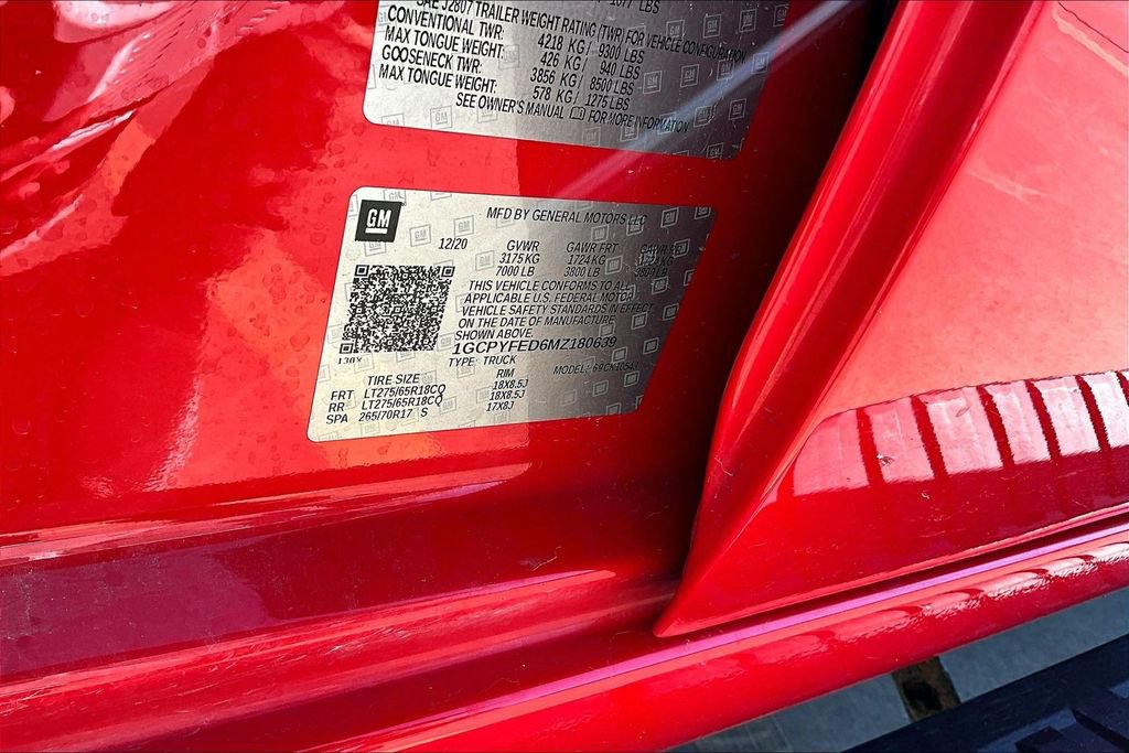 Used 2021 Chevrolet Silverado 1500 LT Trail Boss w/ Convenience Package II image 18