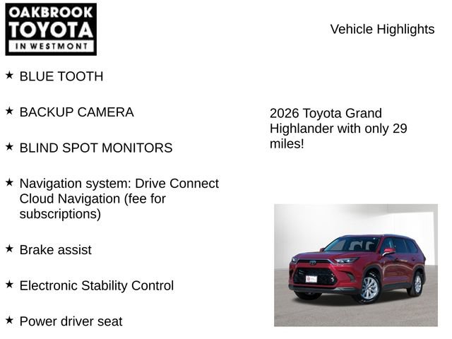 Certified 2026 Toyota Grand Highlander XLE image 7