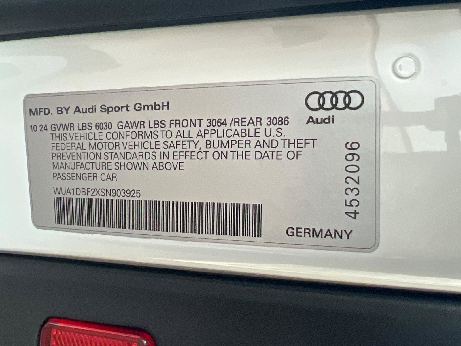 New 2025 Audi RS 6 performance image 26