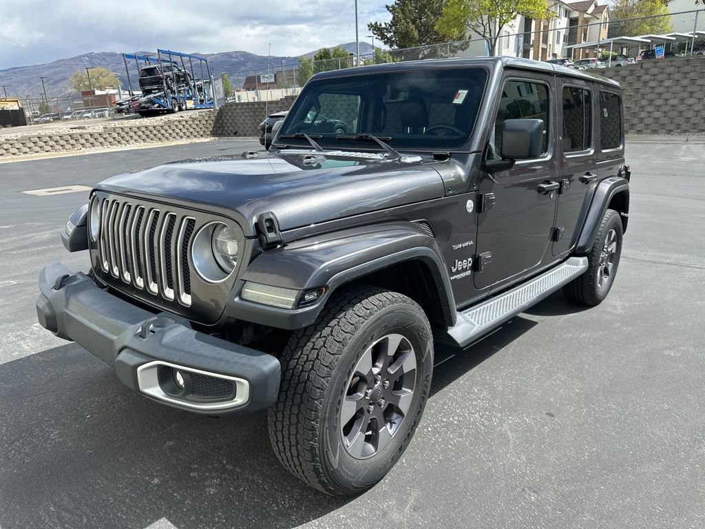 Used 2018 Jeep Wrangler Unlimited Sahara image 1