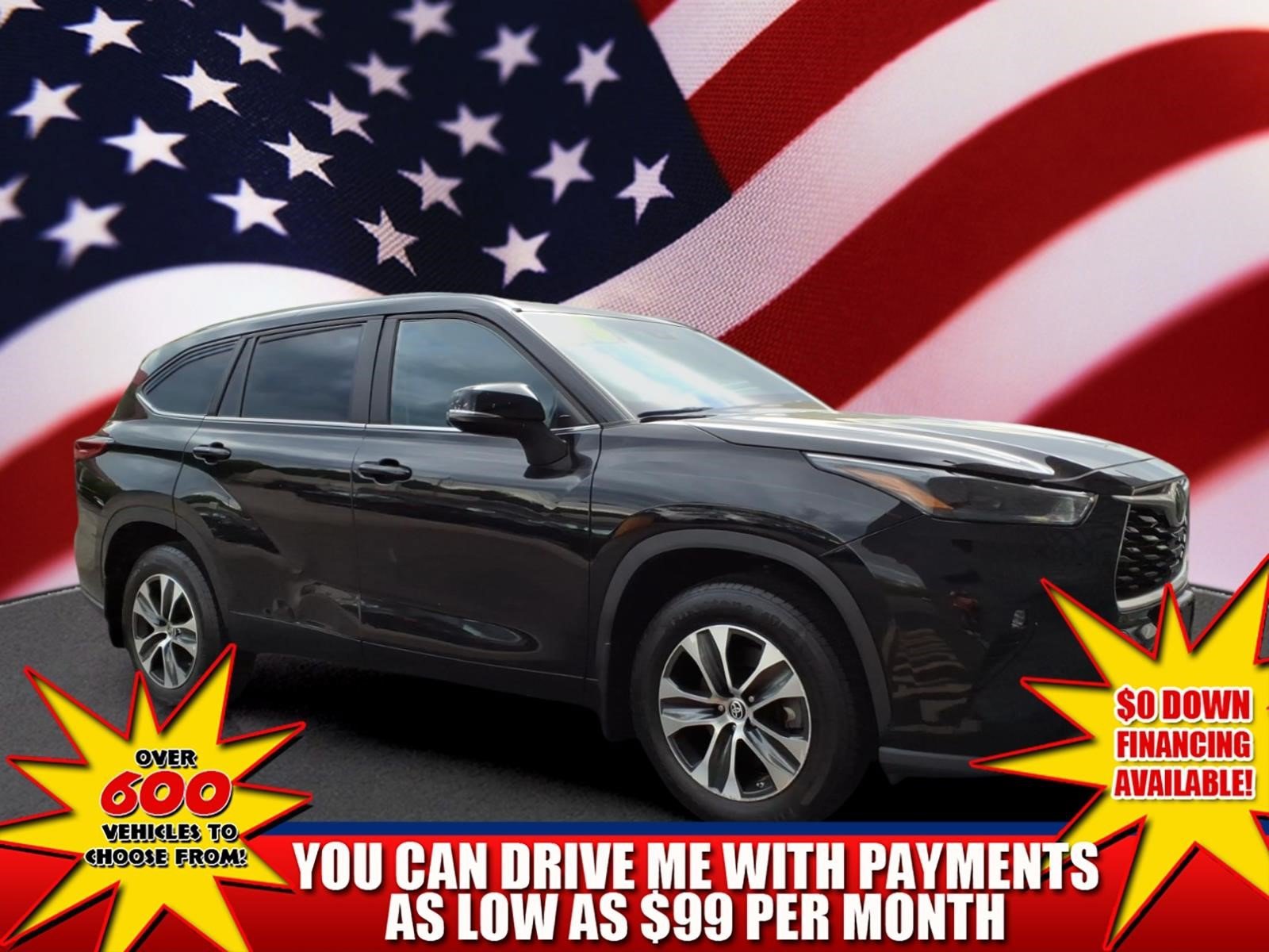Used 2023 Toyota Highlander XLE AWD/4WD image 1