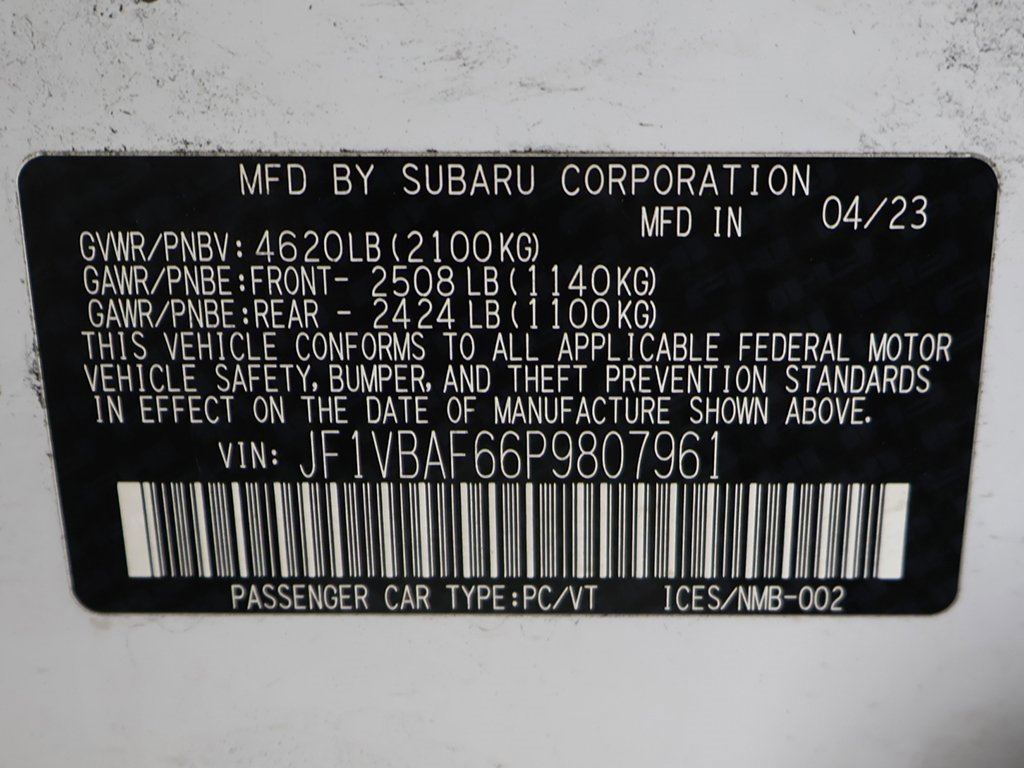 Used 2023 Subaru WRX Premium image 43