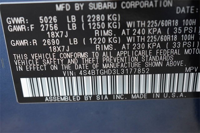 Used 2020 Subaru Outback Onyx Edition XT w/ Popular Package #2 image 35