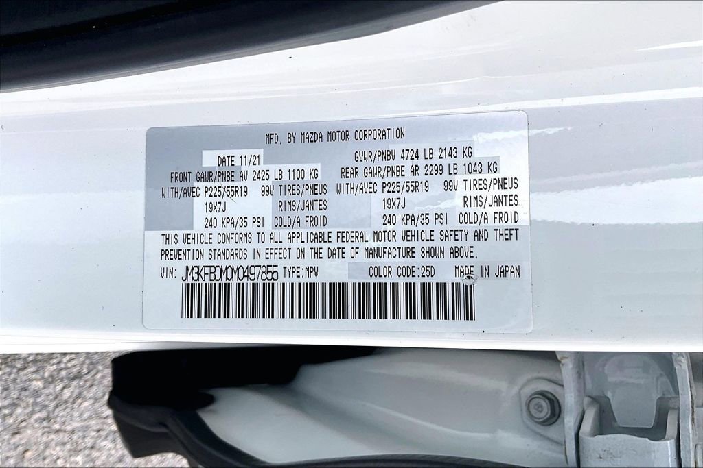 Used 2021 MAZDA CX-5 Grand Touring w/ GT Premium Package image 19