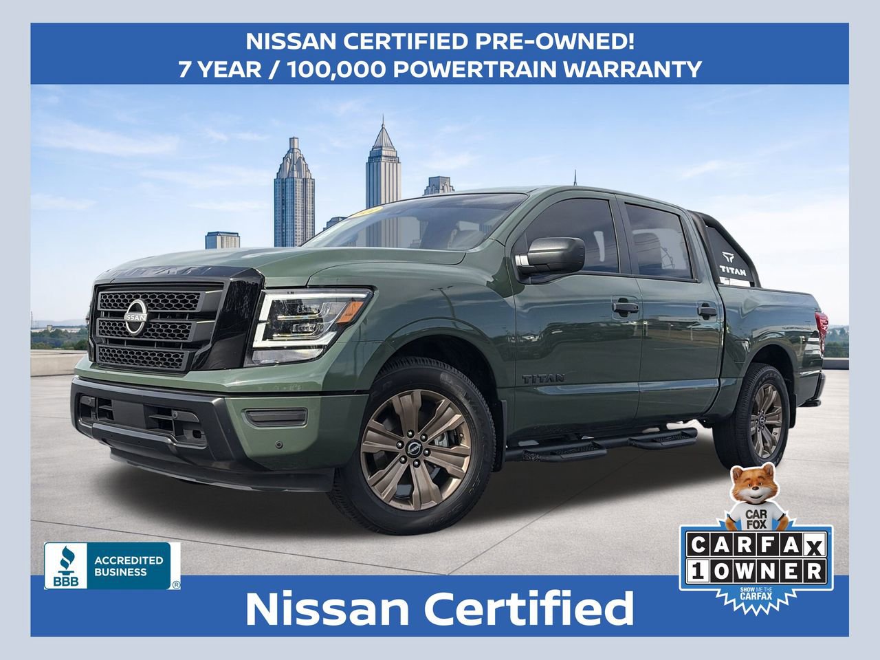 Certified 2024 Nissan Titan SV w/ SV Bronze Edition Package 360° Tour