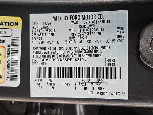 Used 2025 Ford Bronco Sport Badlands w/ Badlands Tech Package AWD/4WD image 26