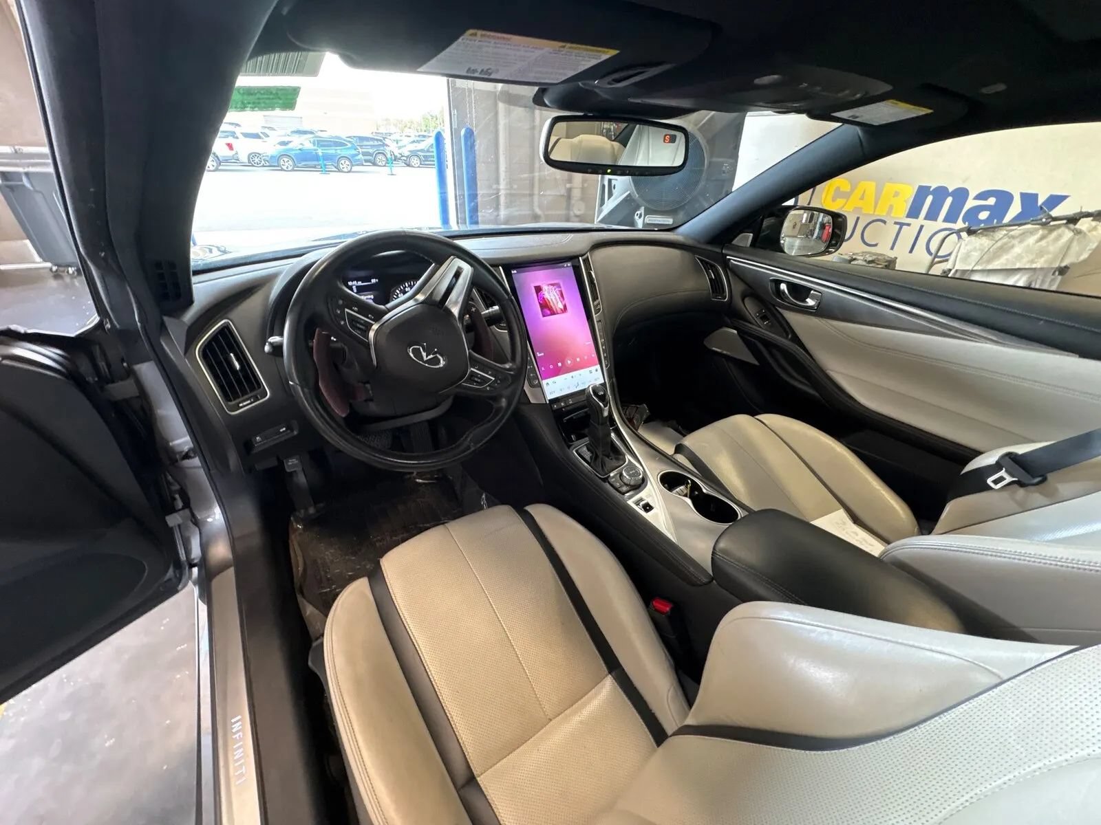 Used 2021 INFINITI Q60 3.0t Luxe w/ Cargo Package RWD image 6