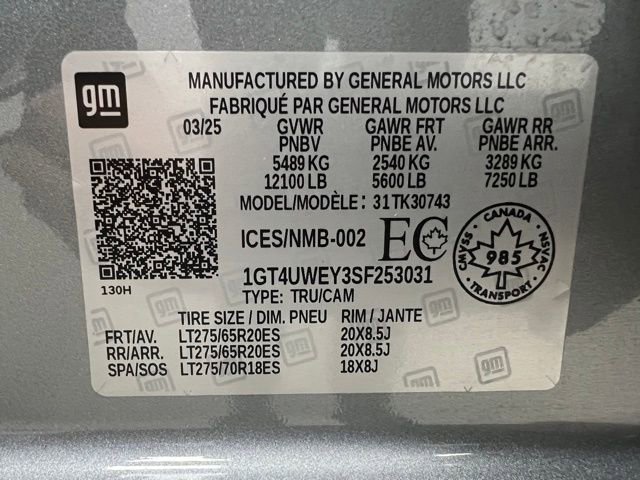 Used 2025 GMC Sierra 3500 Denali w/ Denali Reserve Package AWD/4WD image 61