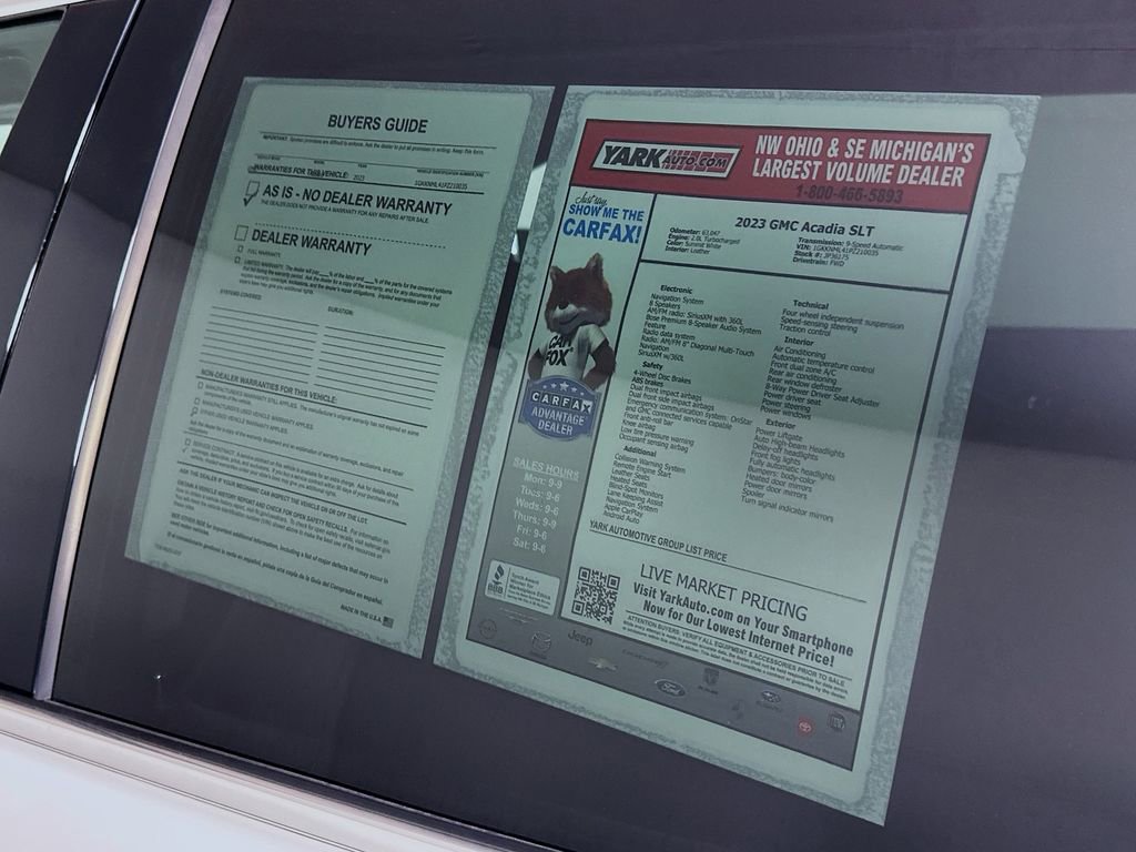 Used 2023 GMC Acadia SLT image 14