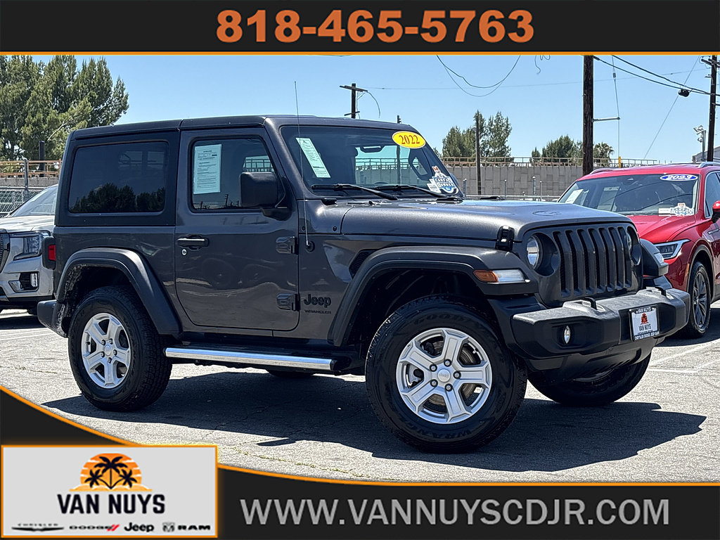 Used 2022 Jeep Wrangler Sport AWD/4WD image 1