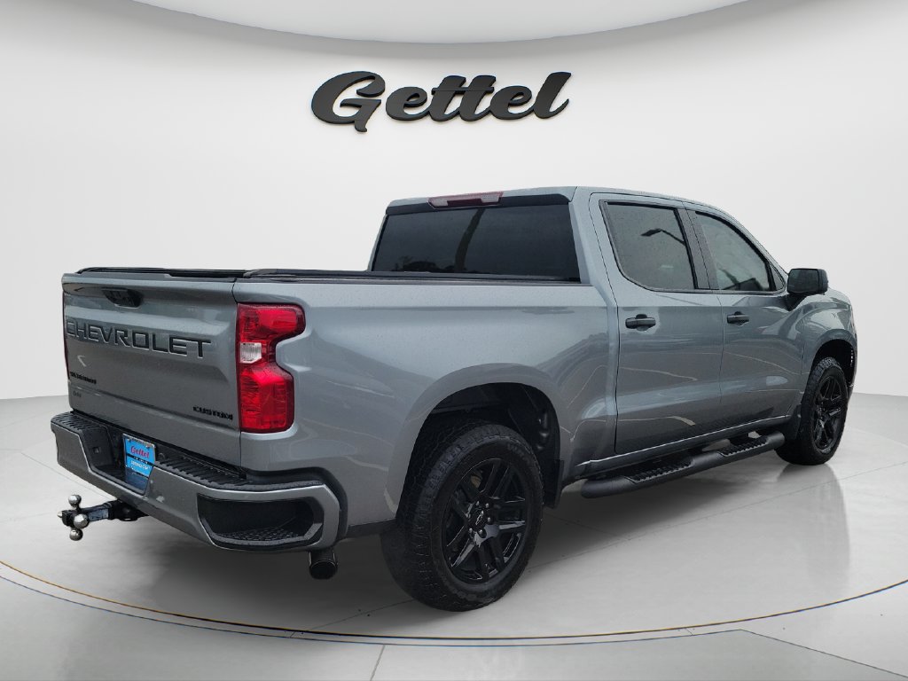 Used 2025 Chevrolet Silverado 1500 Custom w/ Turbomax Blackout Package RWD image 5