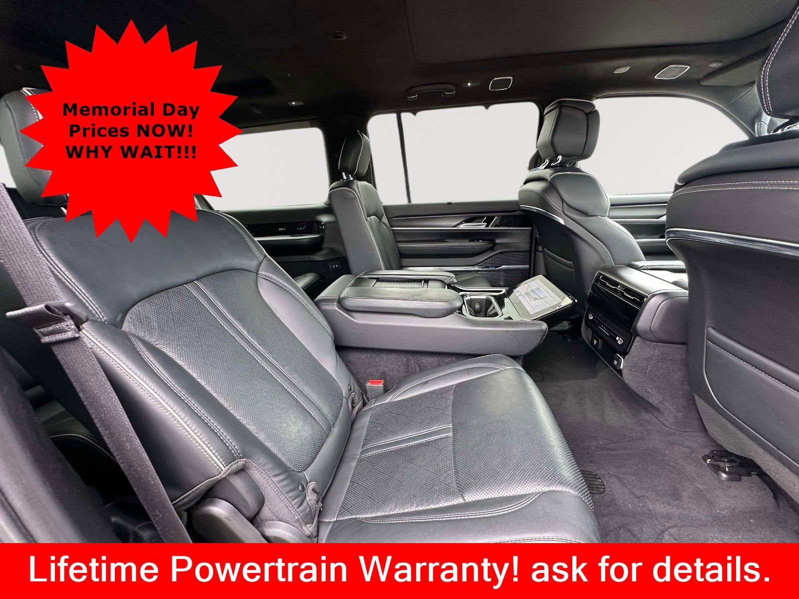 Used 2024 Jeep Grand Wagoneer L Series II w/ Quick Order Packagew 28T AWD/4WD image 23